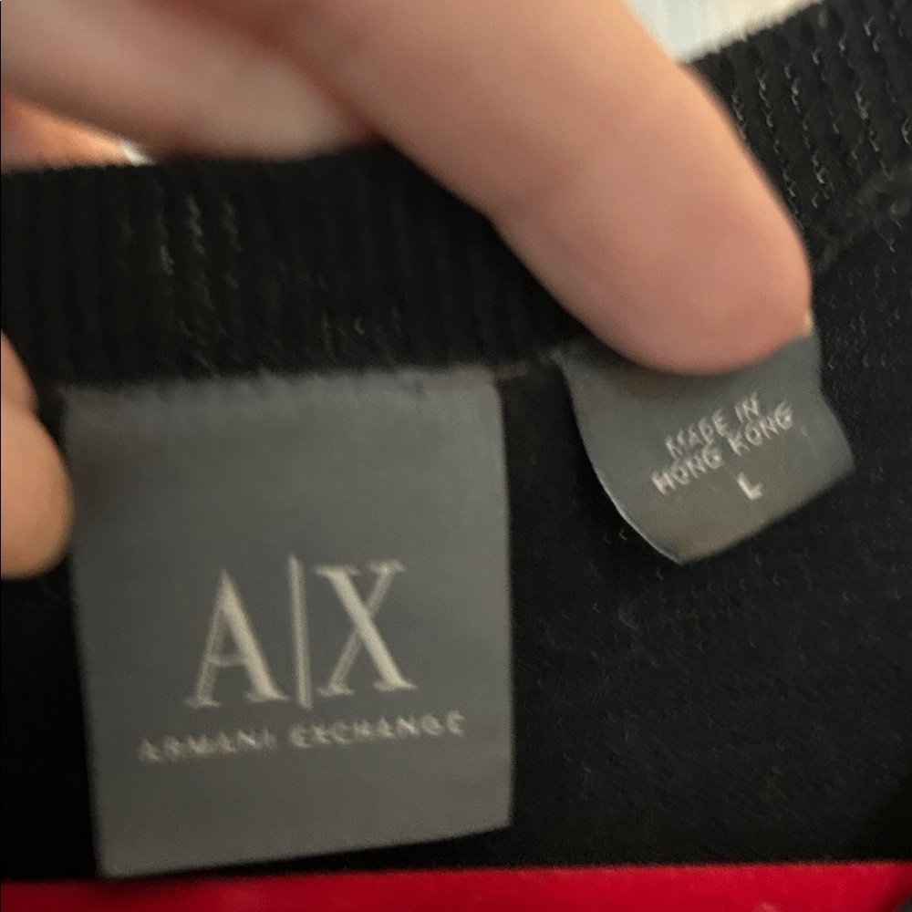 Armani Exchange Black Knitwear